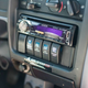 Aftermarket switches for all the goodies and a sticker to remind you there are there.